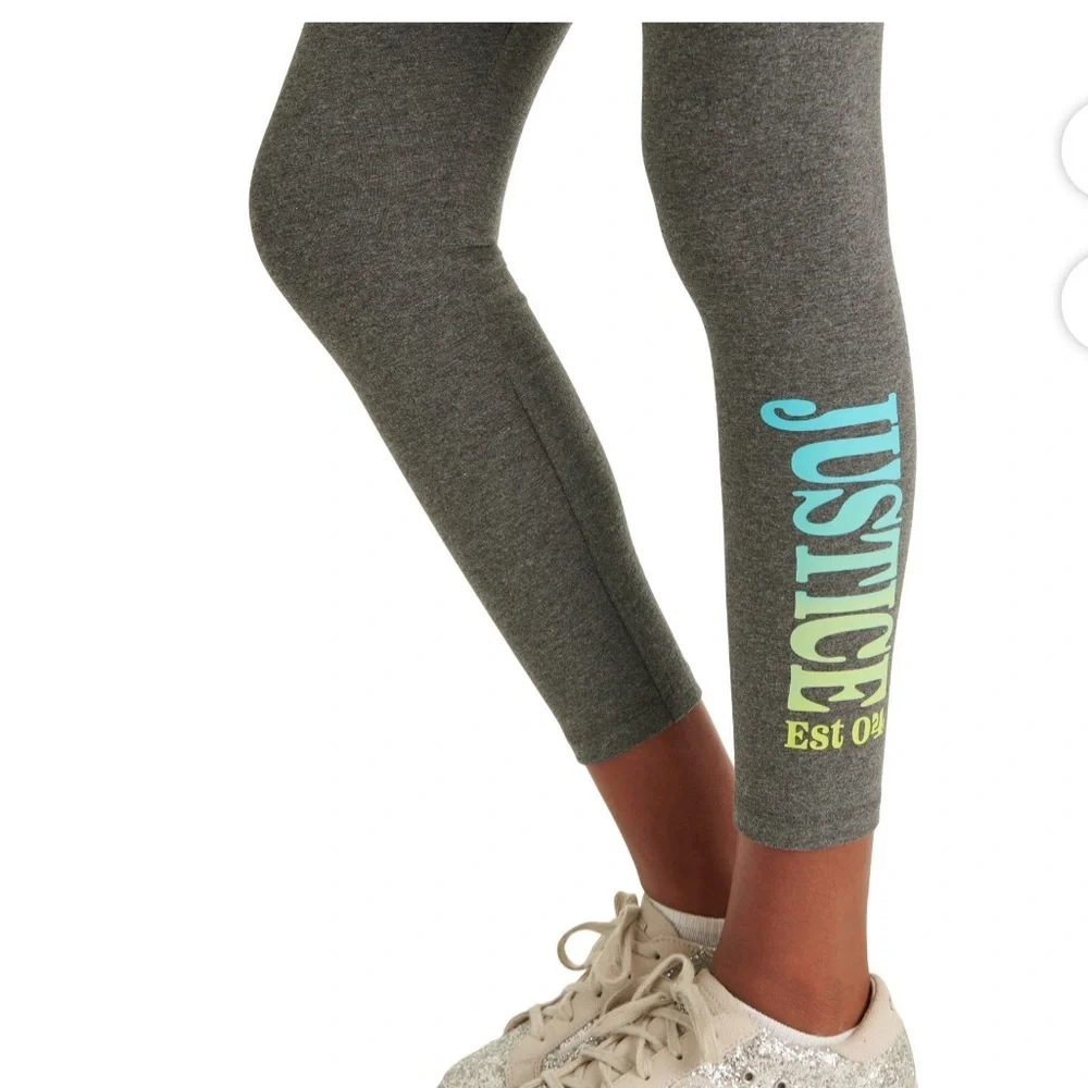 Justice Girls Everyday Faves Graphic Leggings